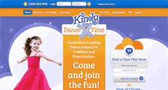 Desktop Screenshot of kindydancetime.com.au